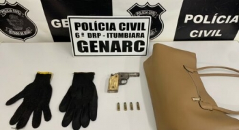Polícia Civil identifica e prende mulher que aparece em vídeo portando arma de fogo, em Itumbiara